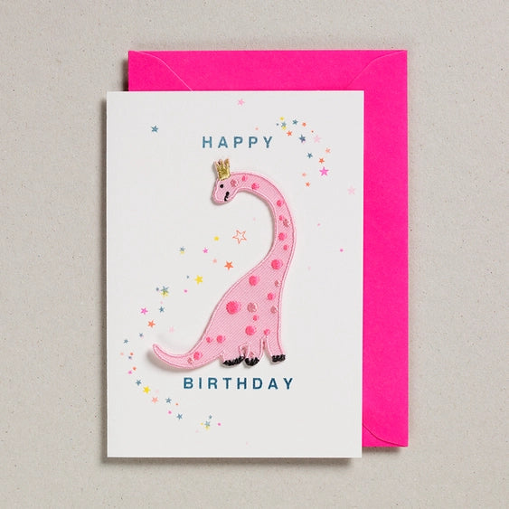 Pink Dino Card