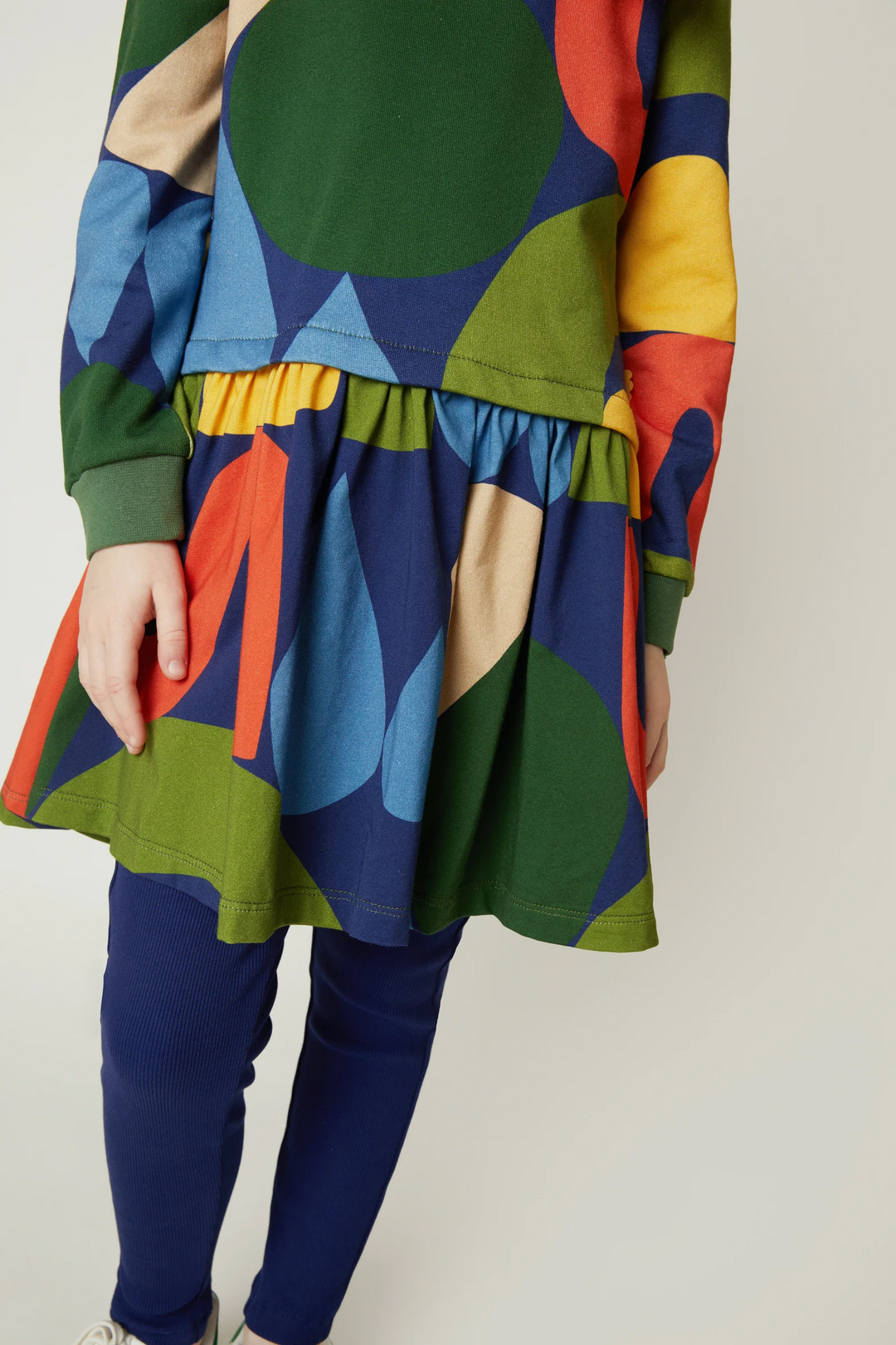 Layered Skirt Dress - Fall Shapes