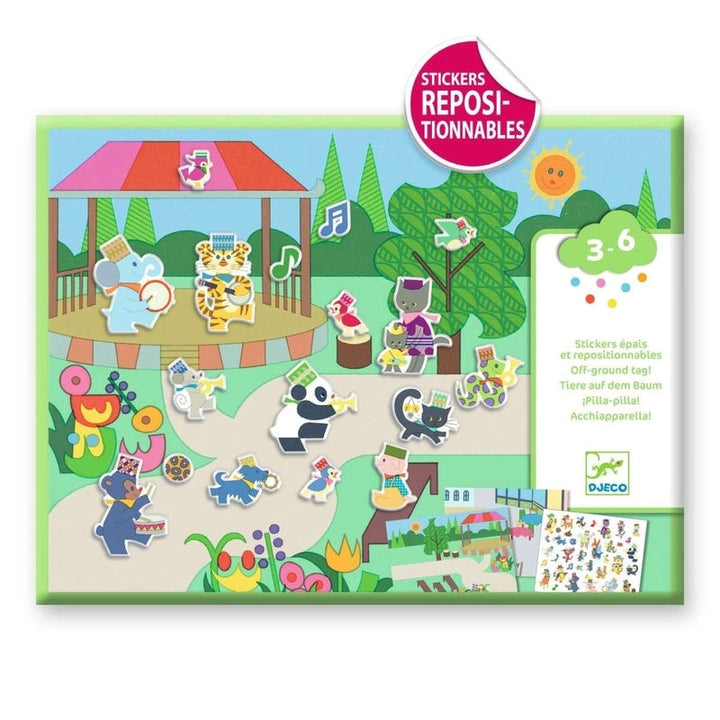 Fanfare Reuseable Stickers