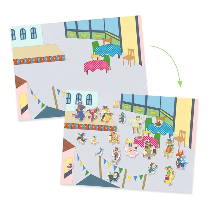 Fanfare Reuseable Stickers