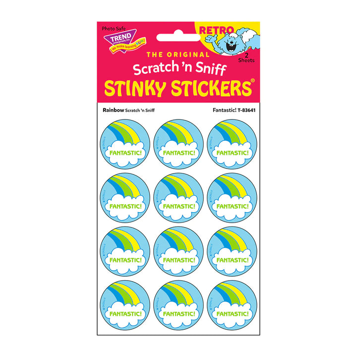 Scratch & Sniff Retro Sticker Packs -