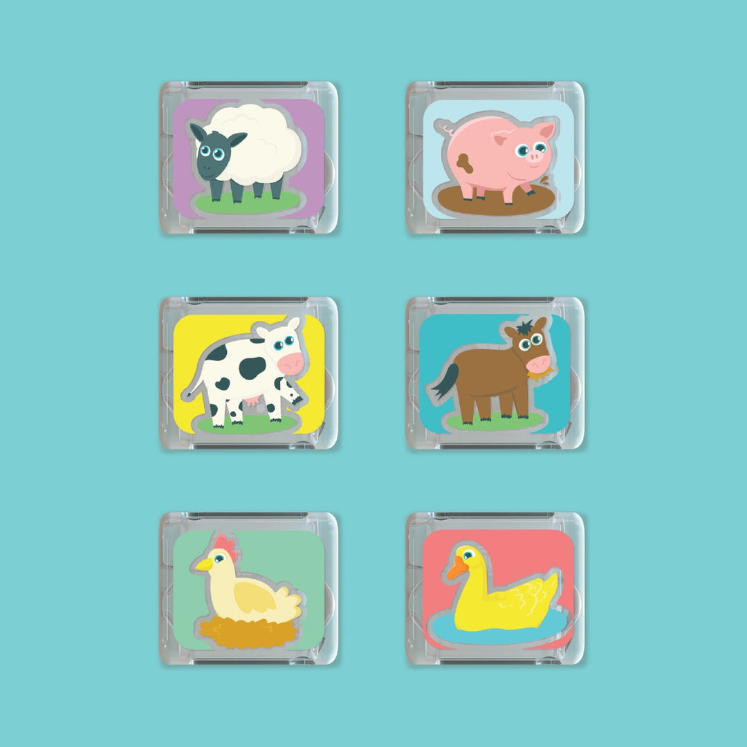 Light-Up Cubes 6-Pack - Farm Frenzy