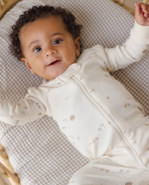 Ivory Farm Zip L/S Sleeper