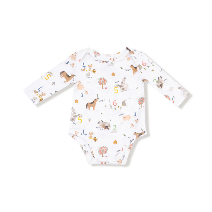 Farm Sounds L/S Bodysuit