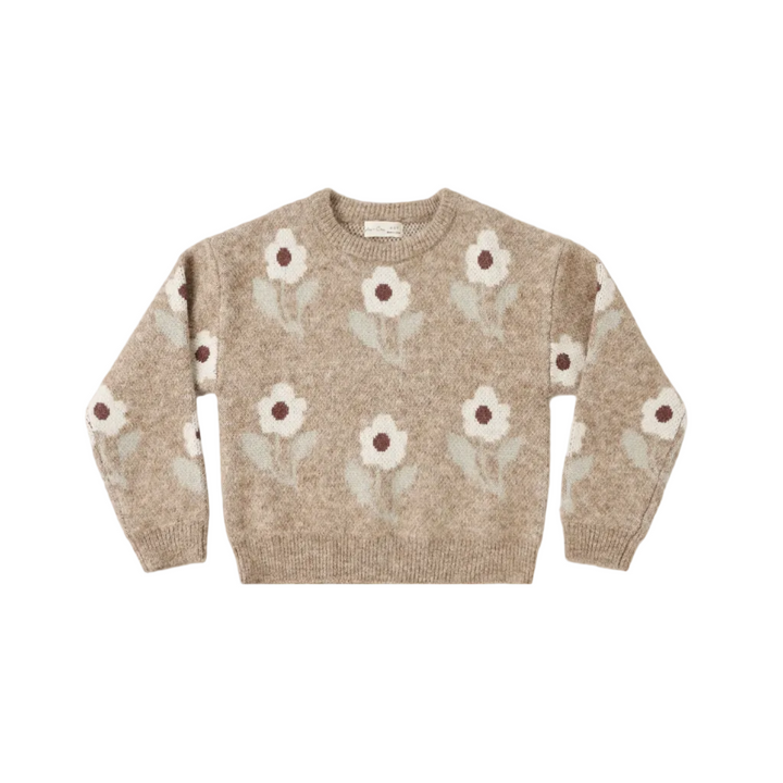 Aspen Sweater - Fawn Flower