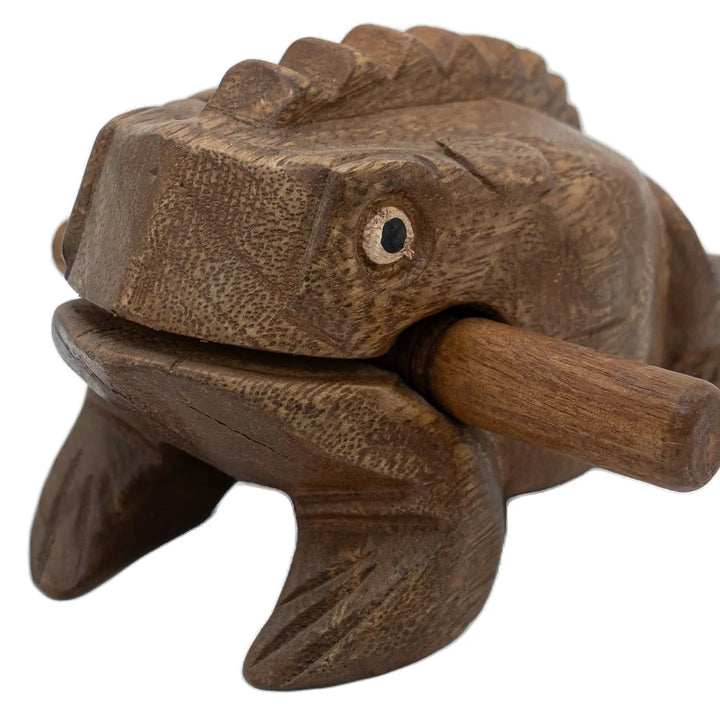 Wooden Croaking Frog