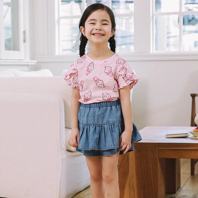 Sweet Ice Cream Cone AOP Tee