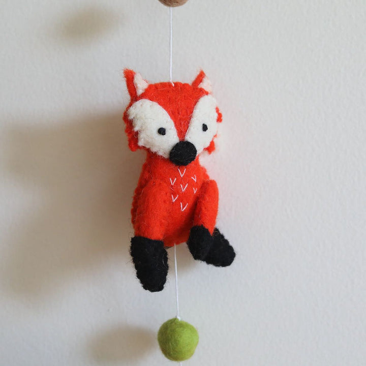 Felt Forest Animal Garland