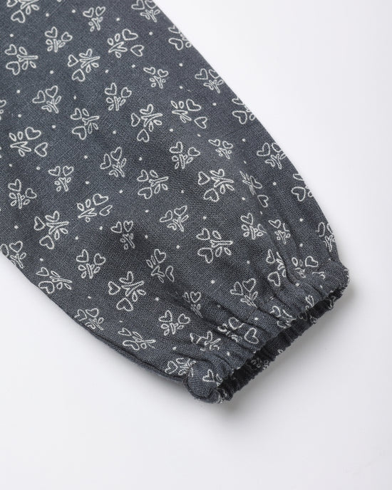 Fern Romper - Ditsy Heart