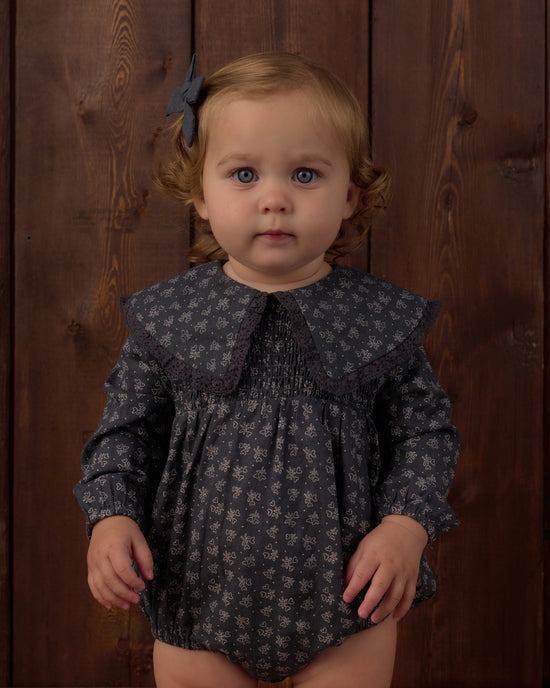 Fern Romper - Ditsy Heart