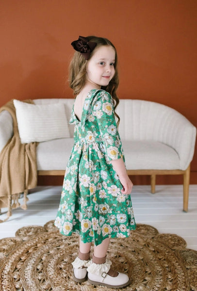 Vintage Greens Rubina Twirl Dress