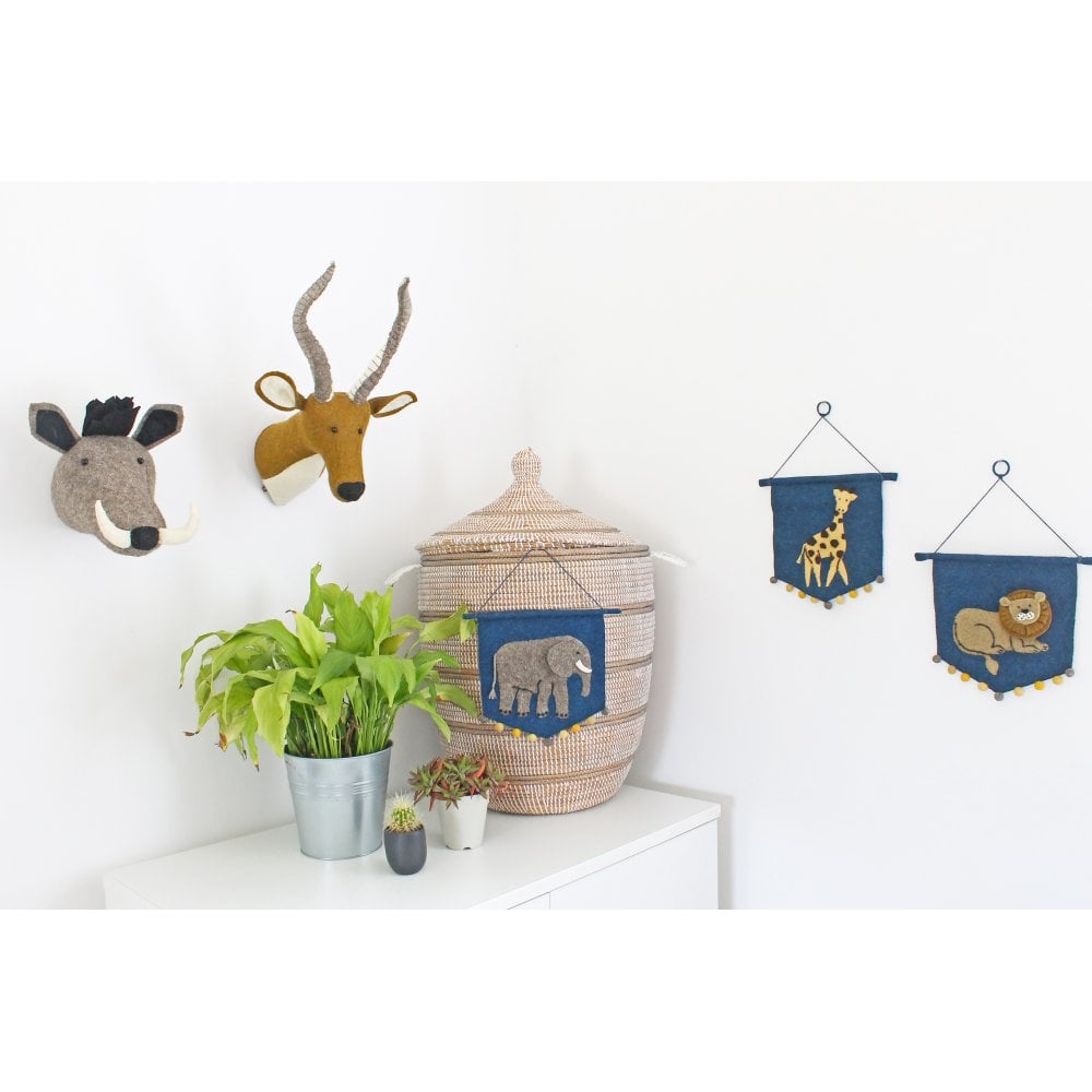 Mini Impala Wool Mount