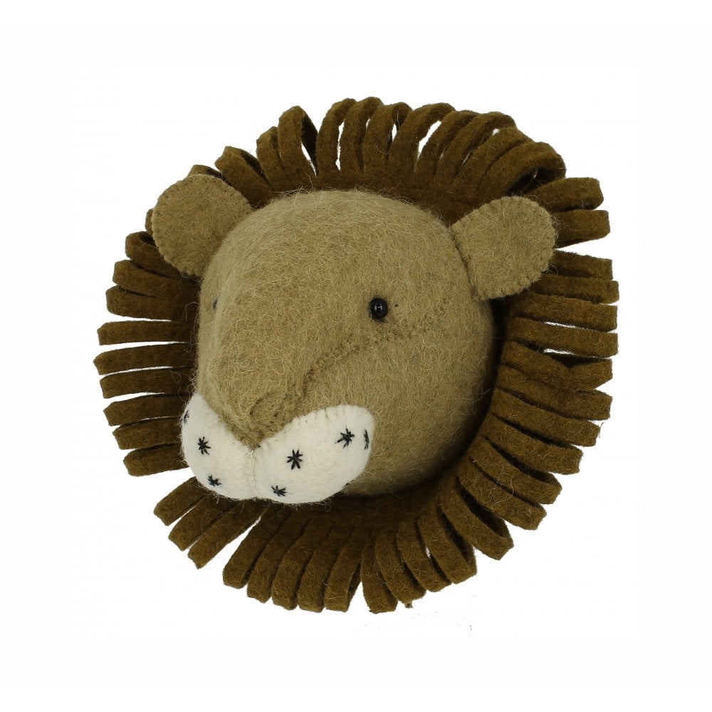 Mini Lion Wool Mount