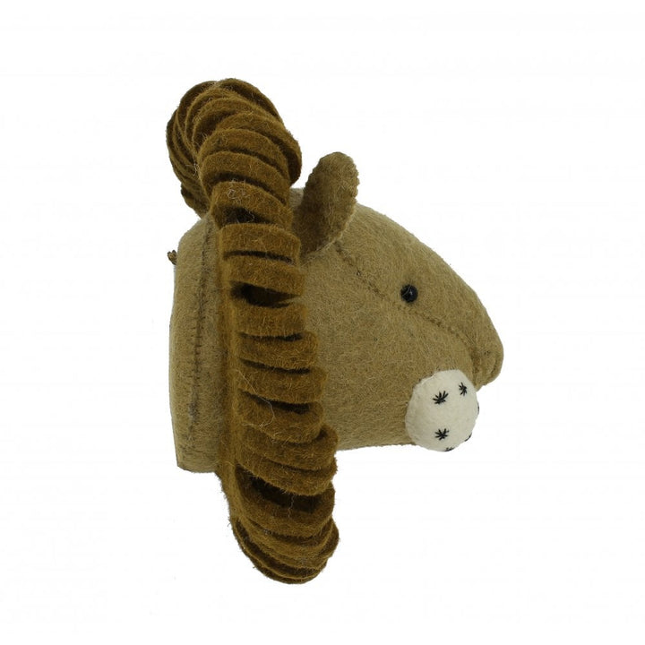 Mini Lion Wool Mount