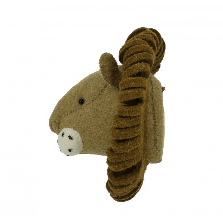 Mini Lion Wool Mount