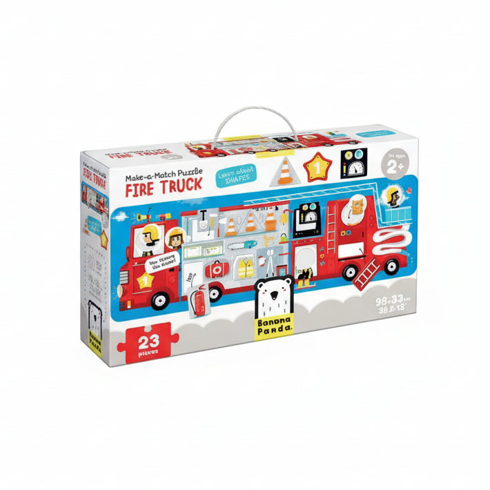 Make-a-Match Puzzle - Fire Truck