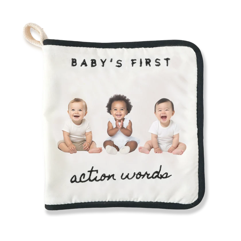 Baby's First Action Words Soft Book