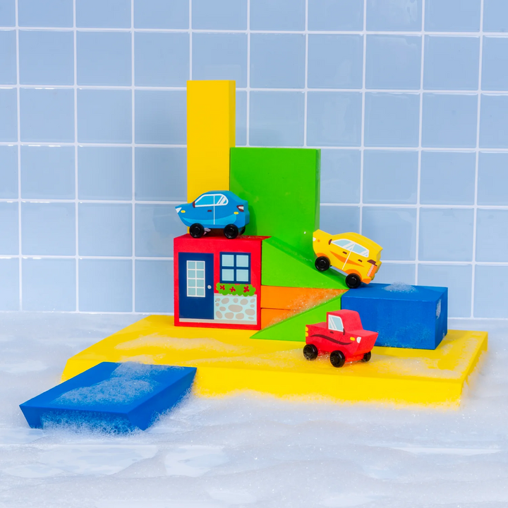 BathBlocks Floating Cars Set