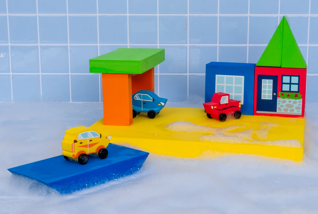 BathBlocks Floating Cars Set