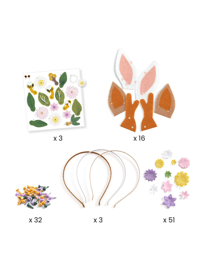 DIY Flower Friends Headbands