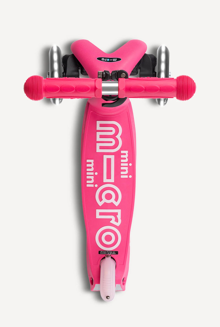 Micro Mini Foldable LED Scooter - Pink