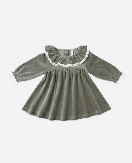 Velour Baby Dress – Cub Shrub