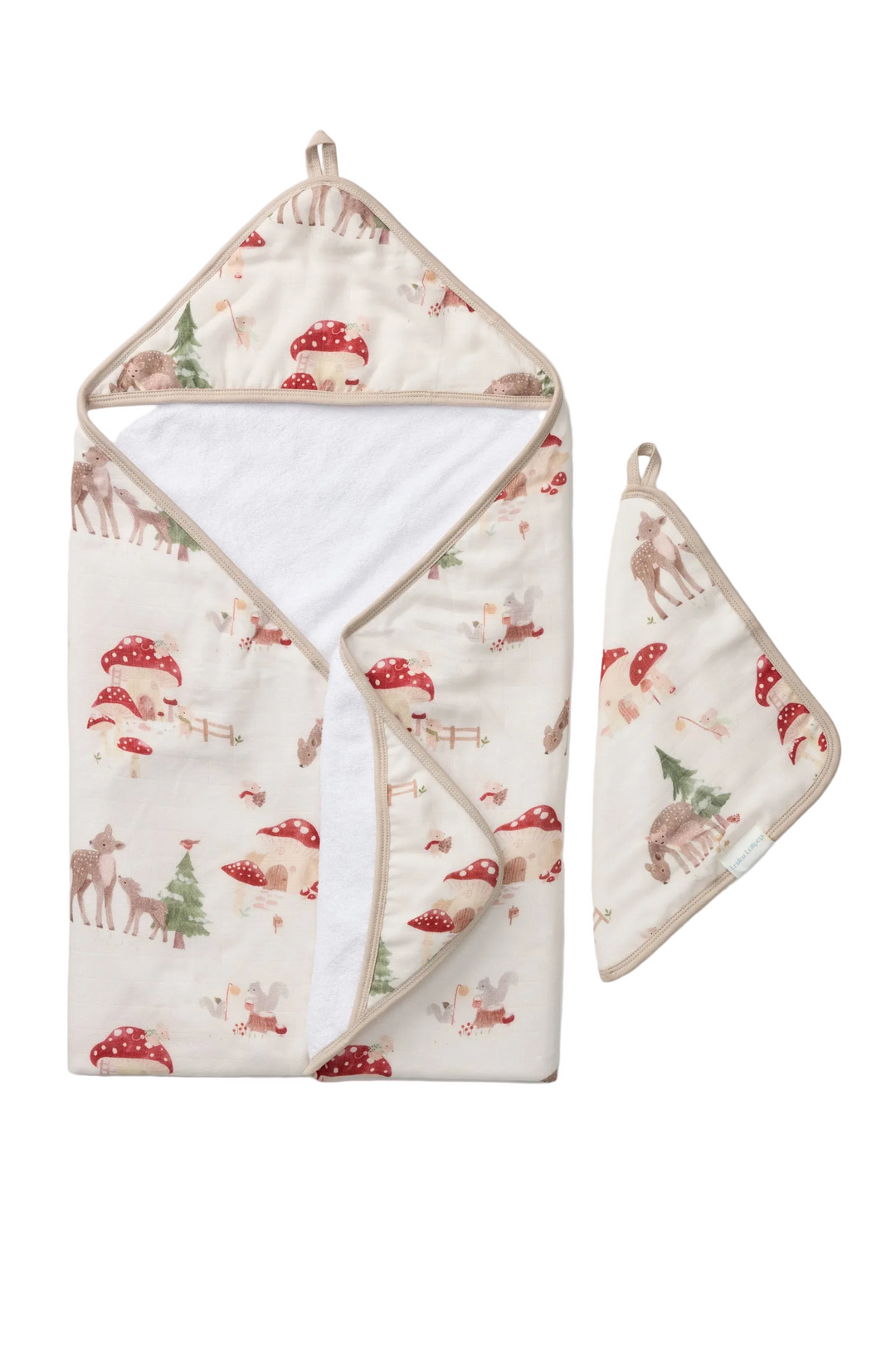 Hooded Towel Set - Forest Families