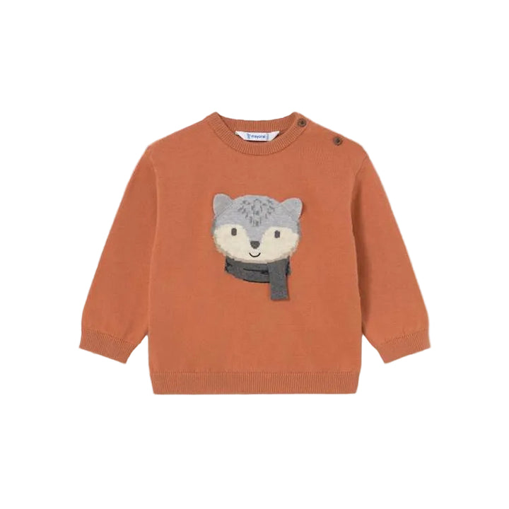 Scarf Fox Sweater