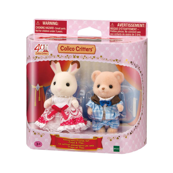 Calico Critters 40th Anniversary Friends - Freya + Theo