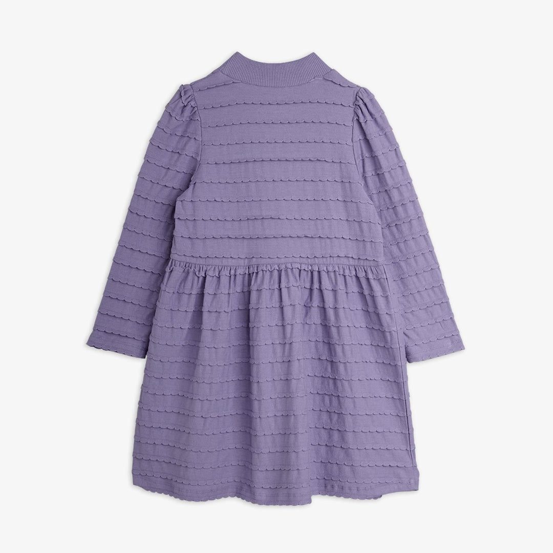 Textured Frill L/S Dress