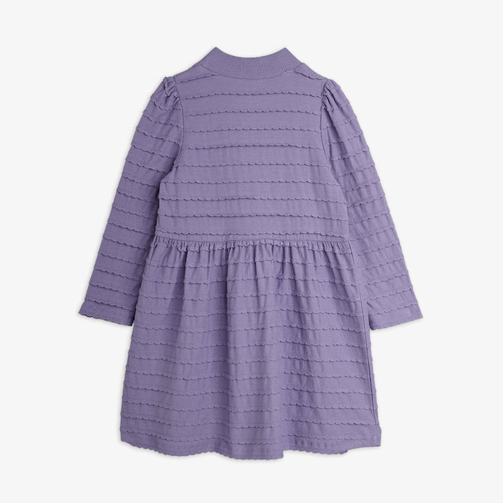 Textured Frill L/S Dress