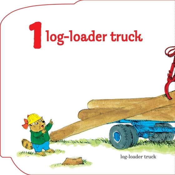 Richard Scarry's Cars and Trucks from 1 to 10 Board Book