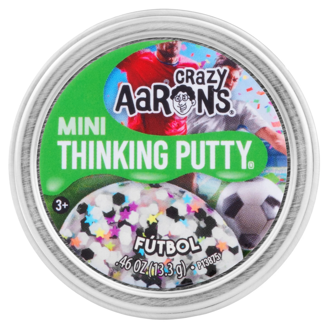 2" Thinking Putty Tin - Futbol