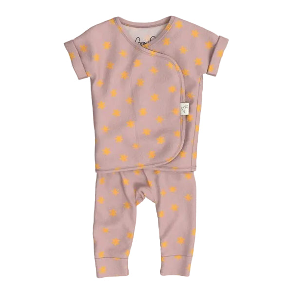 Footless S/S Romper - Galaxy Gleam
