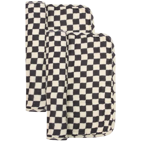 Gibson Cloud Muslin Burp Cloth S/2