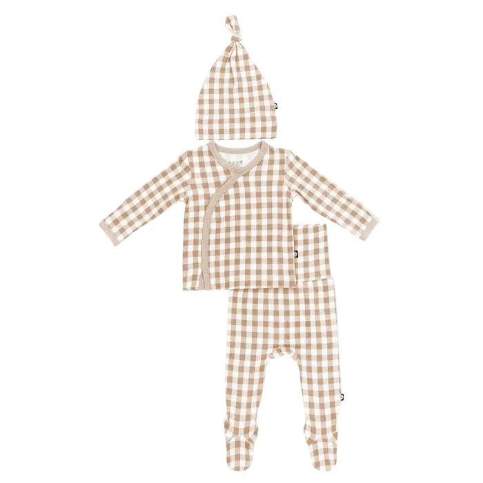 Gingham Bisque Take Me Home Set w/ Cap