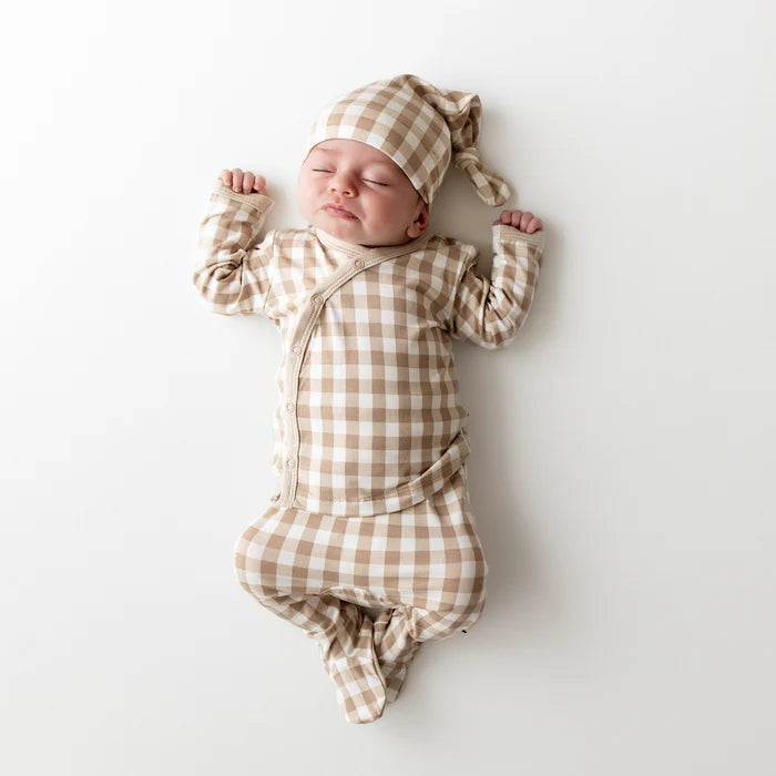 Gingham Bisque Take Me Home Set w/ Cap