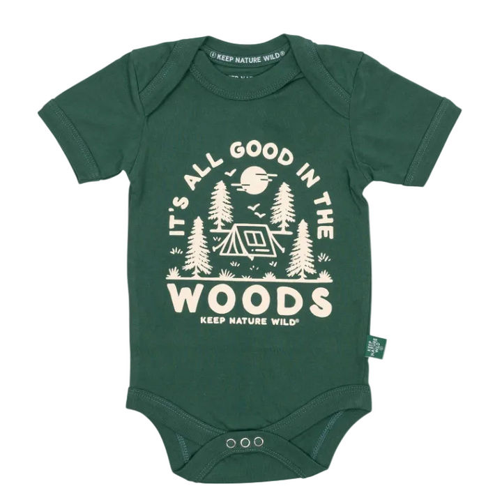 Good in the Woods Bodysuit - Heather Forest