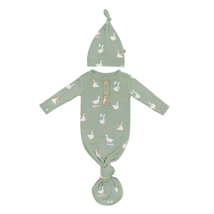 Silly Goose Knotted Gown w/ Hat