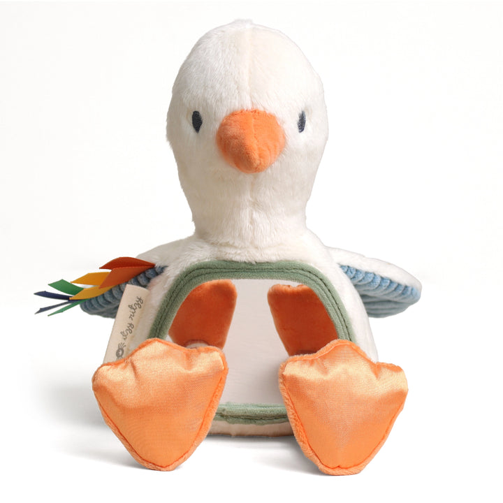 Itzy Bitzy Tummy Time Mirror - Goose