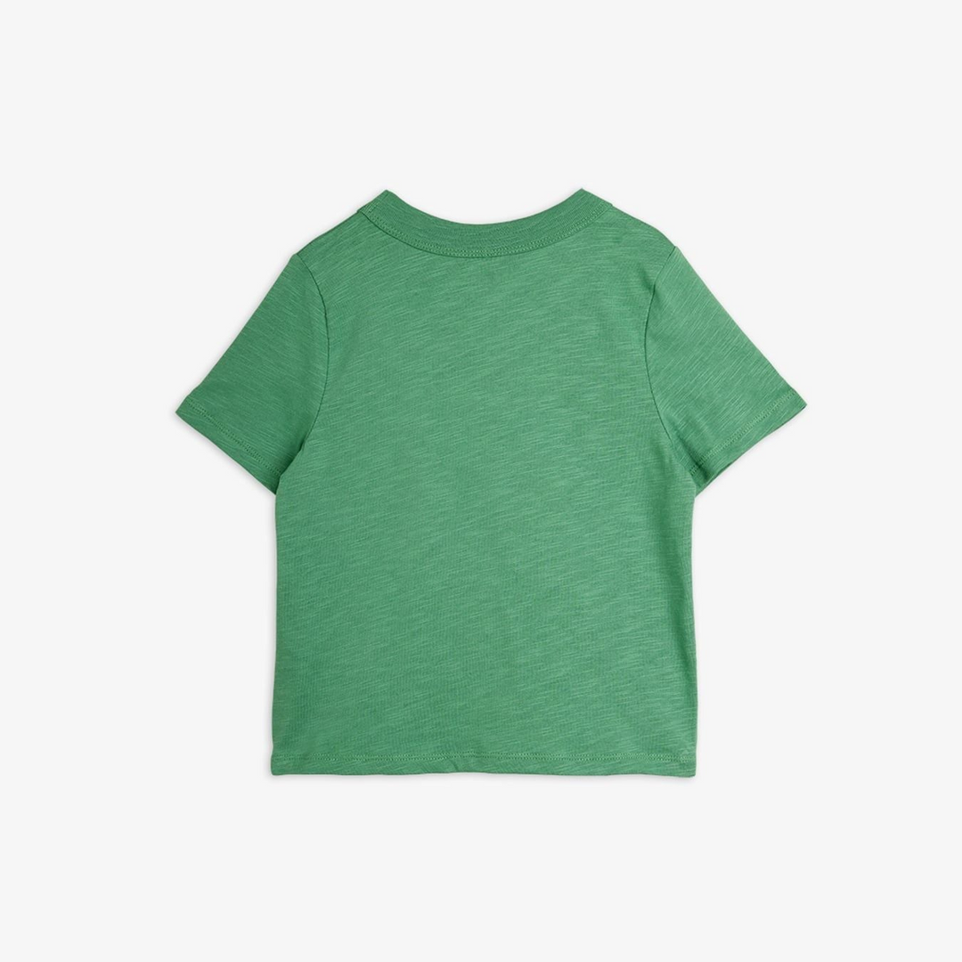 Embroidered S/S Tee - Green Elephant Shrew