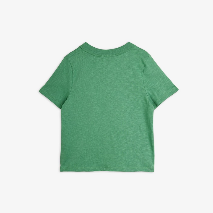 Embroidered S/S Tee - Green Elephant Shrew