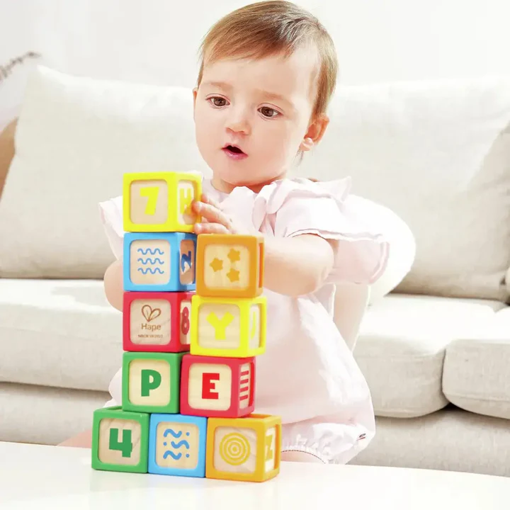 Grip-n-Stack Silicone and Wood Blocks