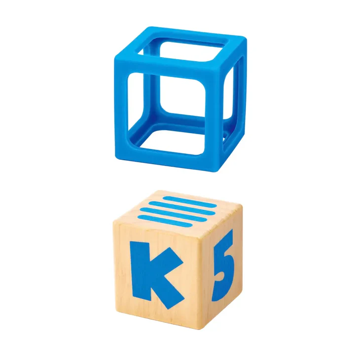 Grip-n-Stack Silicone and Wood Blocks