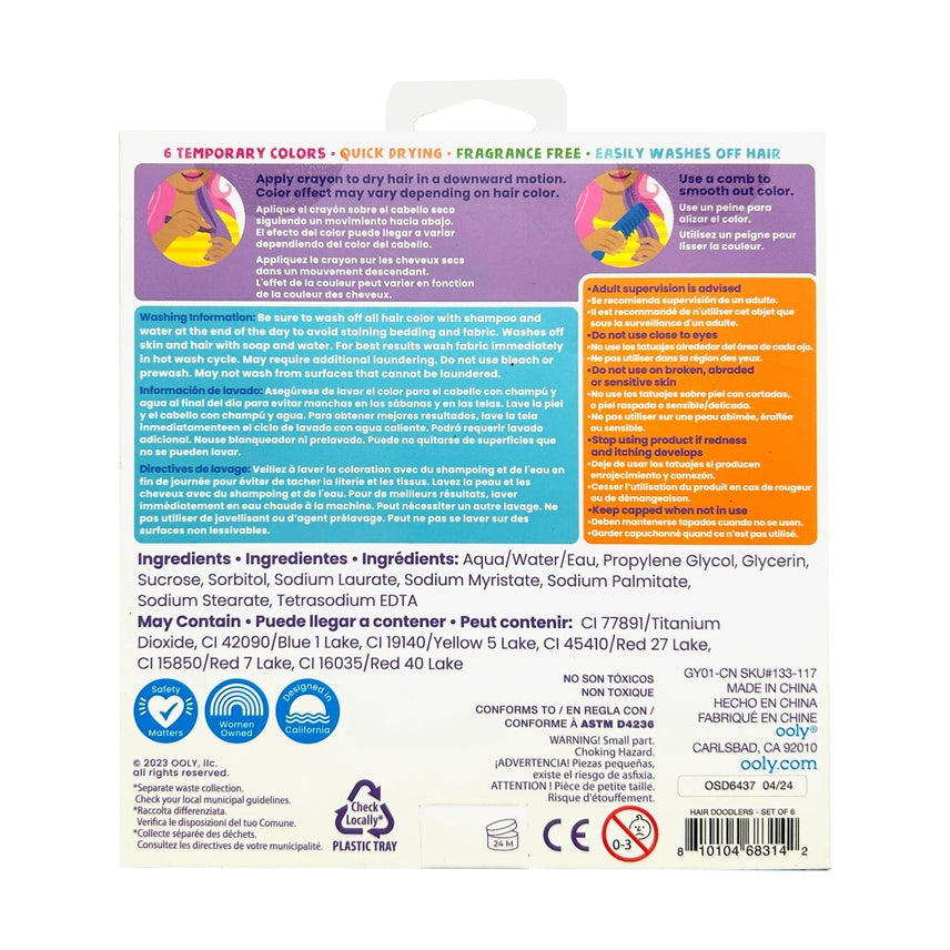 Hair Doodlers: Hair Crayons