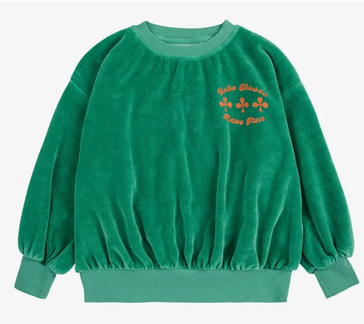 Have Fun Velvet Sweatshirt