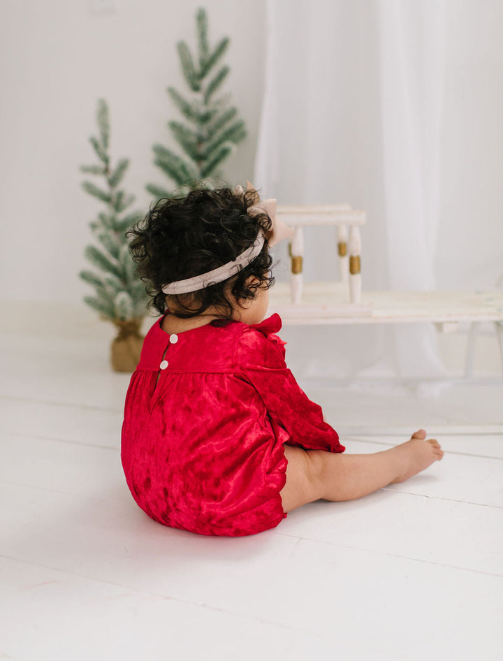 Hayley Romper Red Velvet *