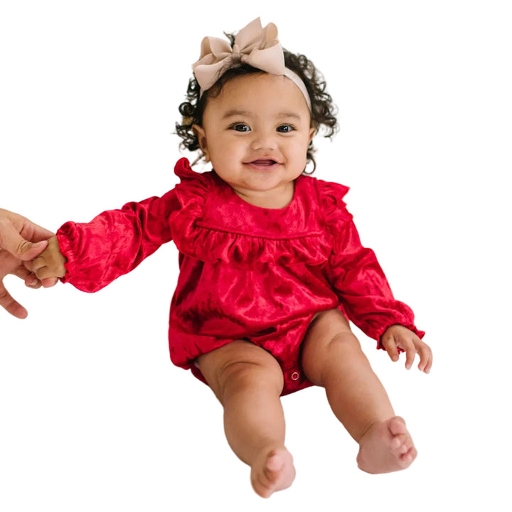 Hayley Romper Red Velvet *