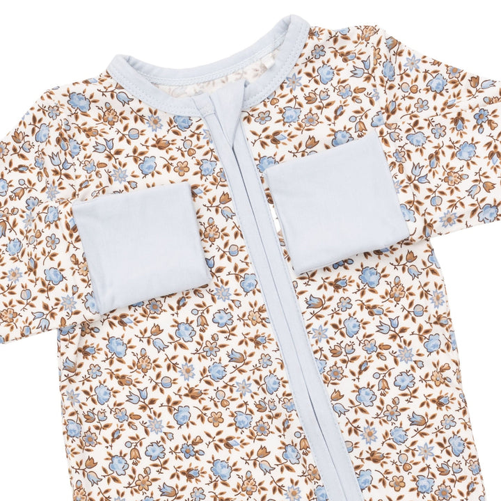 Convertible Romper - Blue Hazel Floral