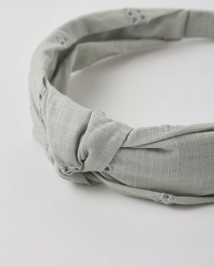 Seafoam Knotted Headband